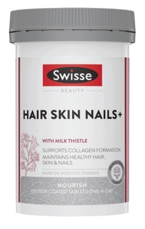 Swisse Beauty Hair Skin Nails+ Tablets 100 Pack