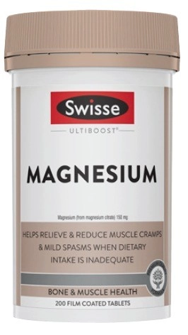 Swisse Ultiboost Magnesium Tablets 200 Pack