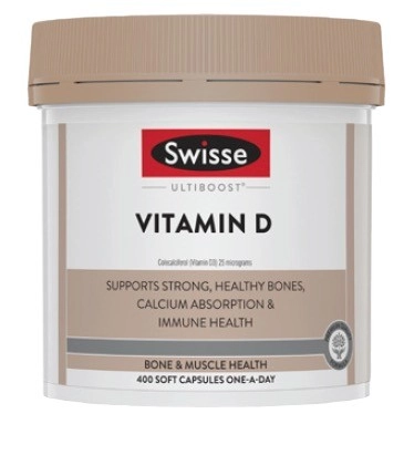 Swisse Ultiboost Vitamin D Capsules 400 Pack