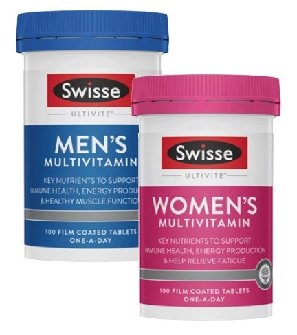 Swisse Ultivite Multivitamin Tablets 100 Pack