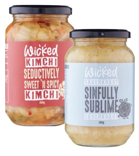 Wicked Kimchi or Sauerkraut 460g