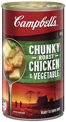 Campbell's Chunky Canned Soup 505g Selected Varieties