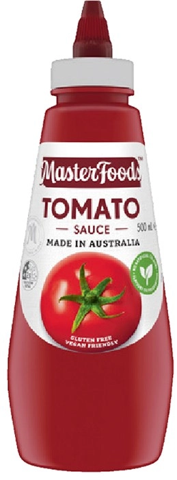 MasterFoods Squeezy Sauce 475‑500mL Selected Varieties