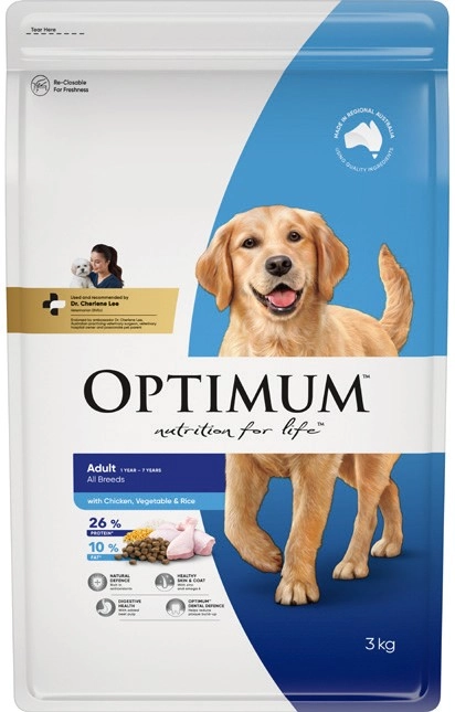 Optimum Dry Dog Food 2.5‑3kg Selected Varieties