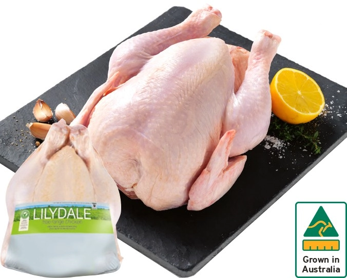 Australian Fresh Free Range Whole Chicken