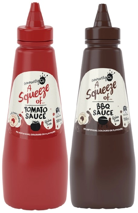 Community Co Tomato or BBQ Sauce 500mL