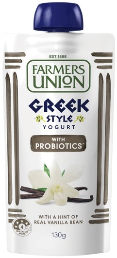 Farmers Union Greek Style Yogurt 130g Selected Varieties