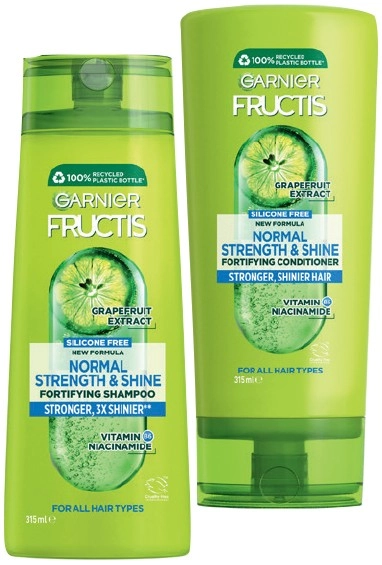 Garnier Fructis Shampoo or Conditioner 315mL Selected Varieties