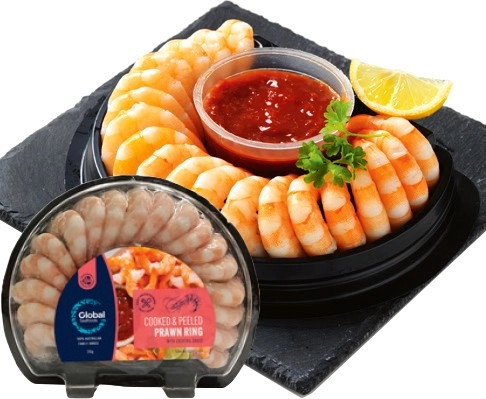 Global Seafoods Prawn Ring 255g