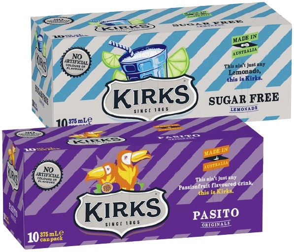 Kirks 10x375mL Selected Varieties