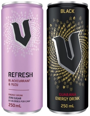 NEW V Energy Drink 250mL Selected Varieties