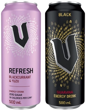 NEW V Energy Drink 500mL Selected Varieties