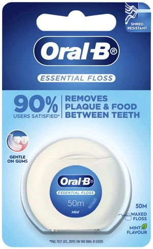 Oral‑B Essential Mint Waxed Floss 50m