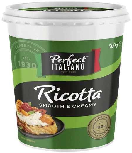 Perfect Italiano Ricotta 500g Selected Varieties