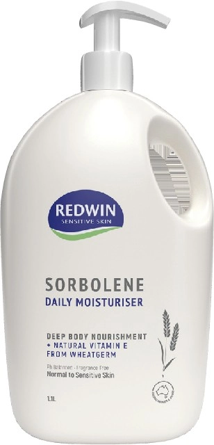 Redwin Sorbolene Daily Moisturiser 1.1 Litre