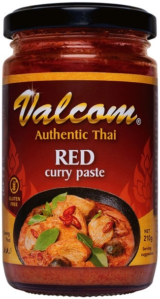 Valcom Authentic Thai Cooking Paste 210-240g Selected Varieties