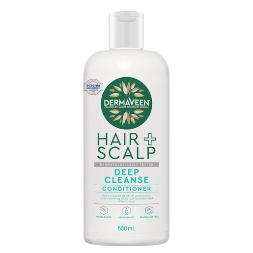 DermaVeen Hair + Scalp Deep Cleanse Conditioner 500mL