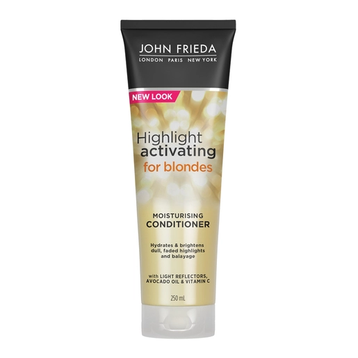 John Frieda Sheer Blonde Highlight Activating Moisturising Conditioner 250mL