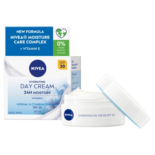 NIVEA Hydrating Day Cream SPF30 50mL