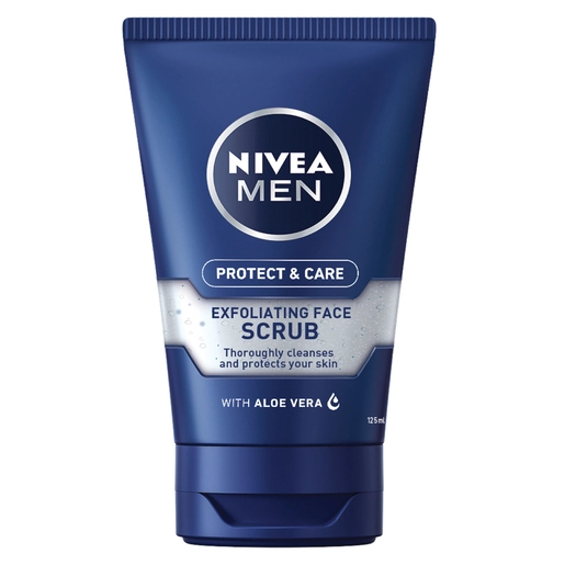 NIVEA Men Protect & Care Exfoliating Face Scrub 125mL