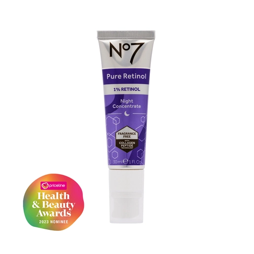 No7 1% Pure Retinol Night Concentrate 30mL