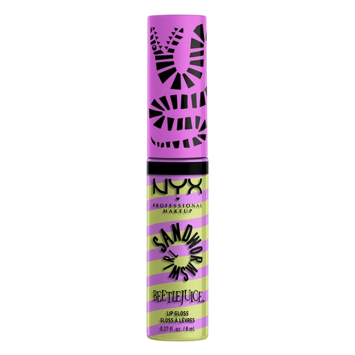 NYX Professional Makeup Beetlejuice Sandworm Swirl Lip Gloss 02 14.5g