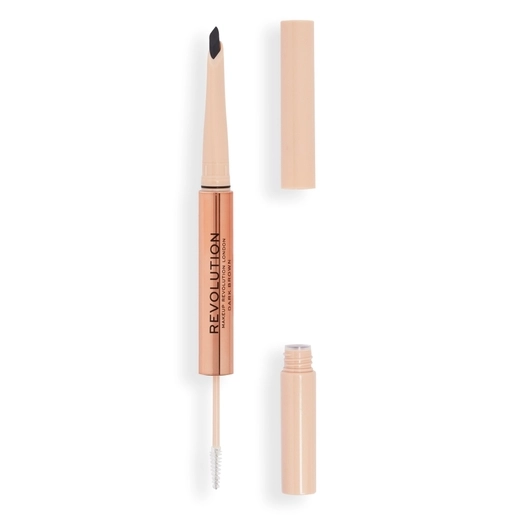 Revolution Fluffy Brow Filter Duo Dark Brown 1 Each