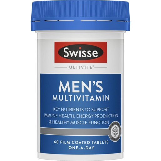 Swisse Ultivite Men's Multivitamin 60 Tablets