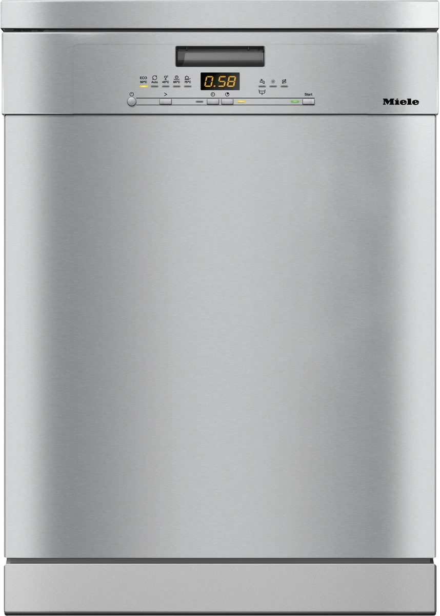 Miele 60cm Freestanding Dishwasher Clean Steel