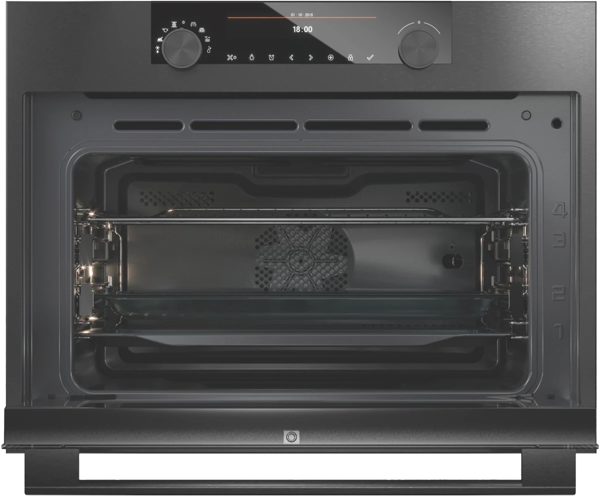 ASKO Pro Forma 45cm Craft Combi Steam Oven - Black Steel