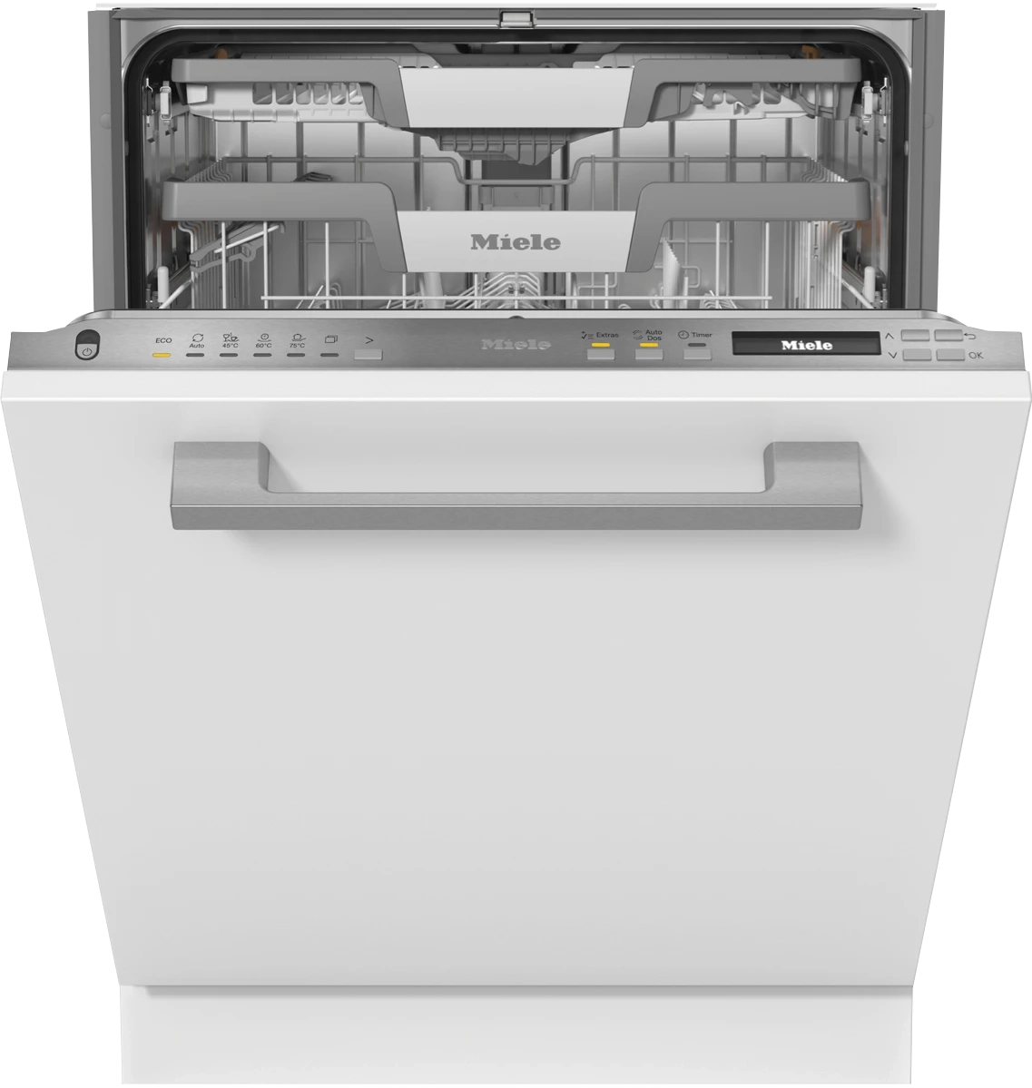 Miele AutoDos CleanSteel Fully Integrated XXL Dishwasher