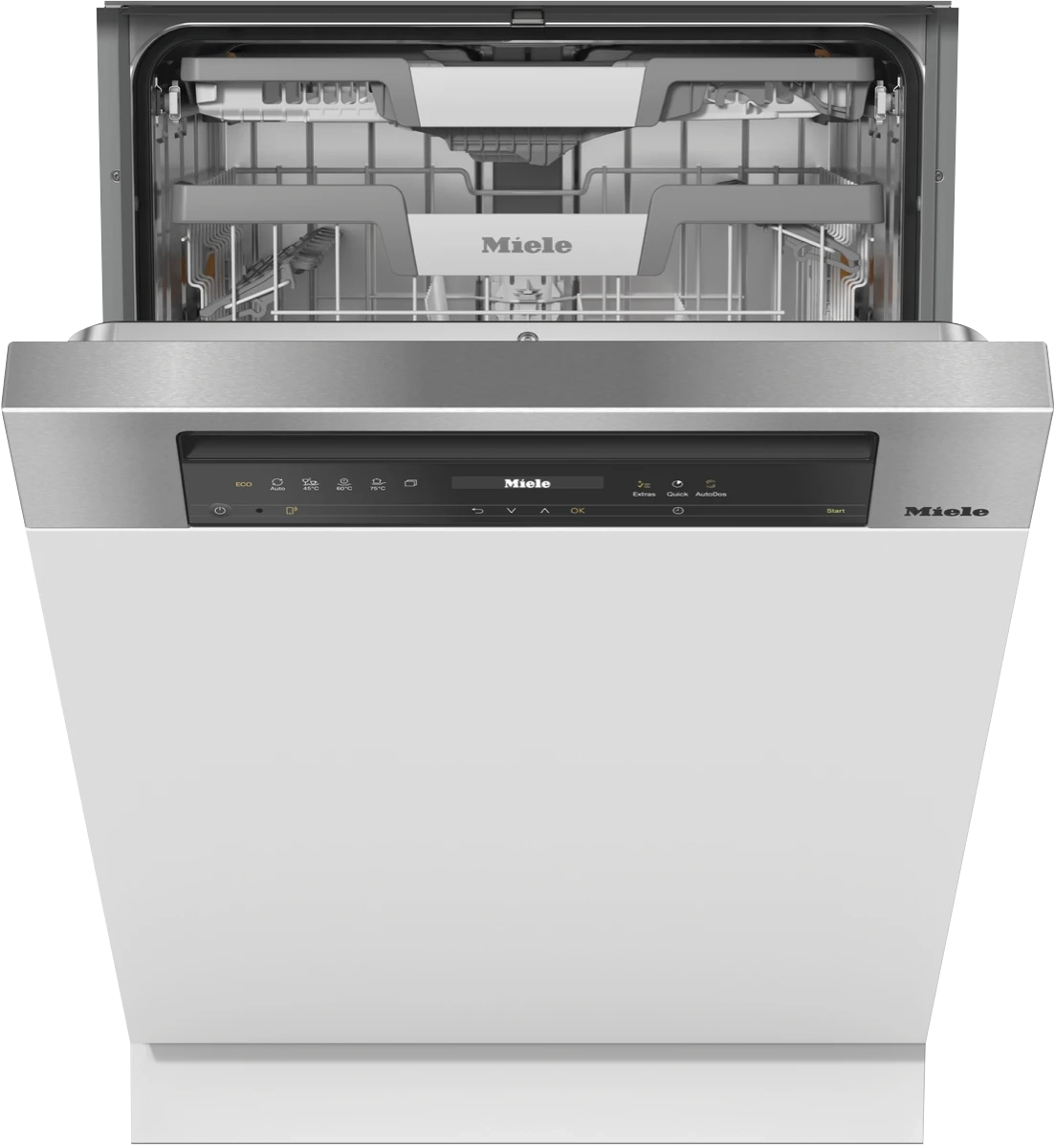 Miele AutoDos CleanSteel Integrated XXL Dishwasher