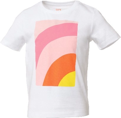 Cape Kid’s Printed Tee - Rainbow