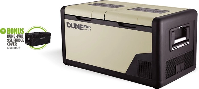 Dune 4WD 95L Dual Zone Fridge/Freezer