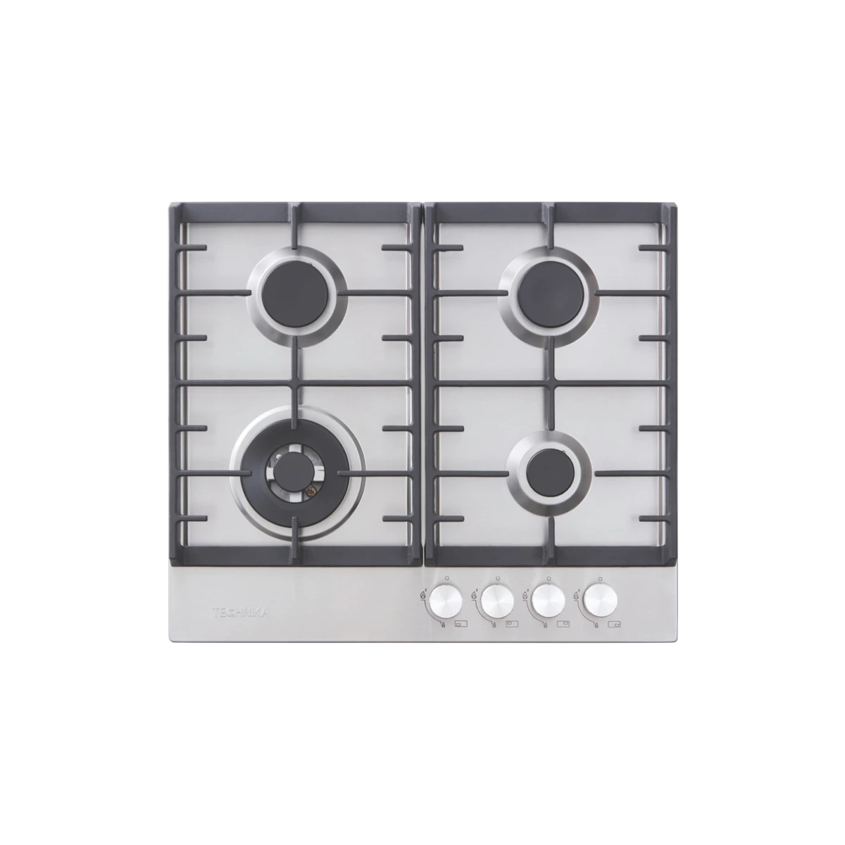 Technika 60cm Stainless Steel Gas Cooktop