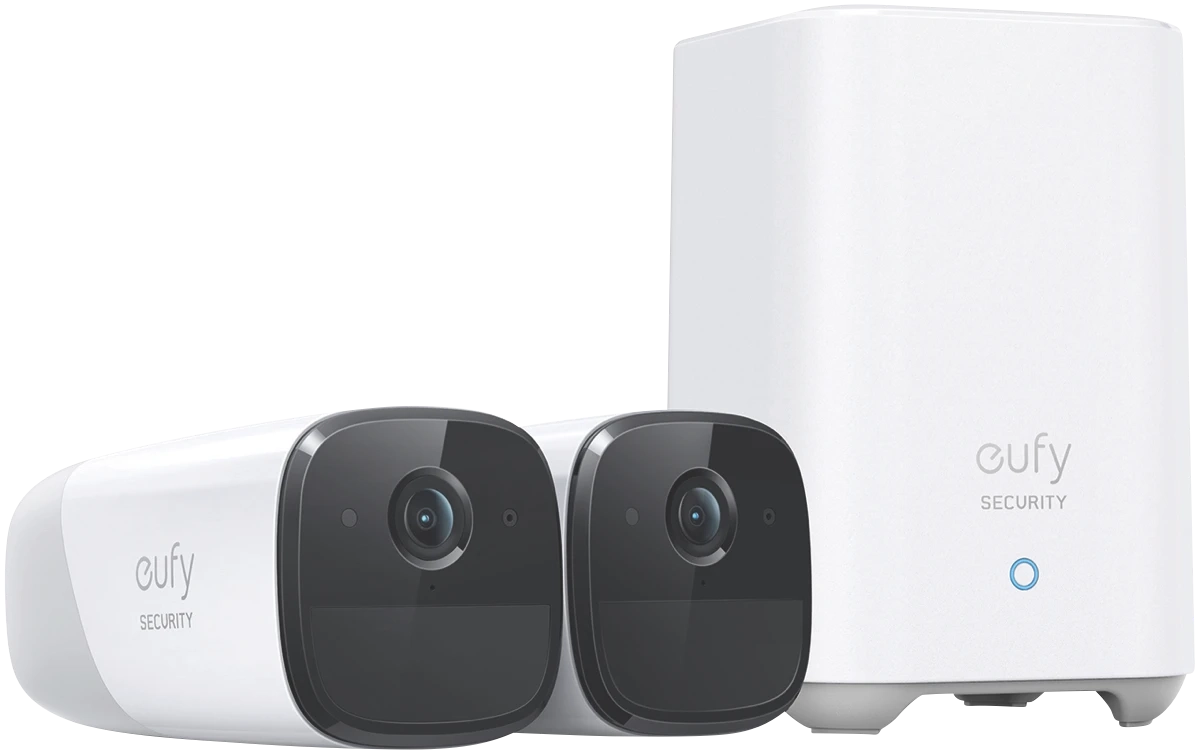 eufy Cam 2 Pro 2K Wireless Security System (2 Pack)