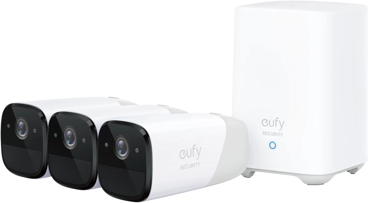 eufy Cam 2 Pro 2K Wireless Security System (3 Pack)