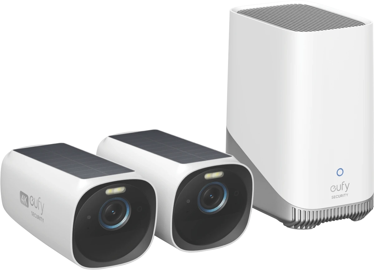 eufy Security Eufycam 3 (2 Pack) Plus Homebase 3