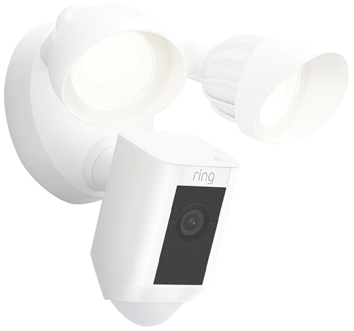 Ring Floodlight Camera Wired Plus (White)