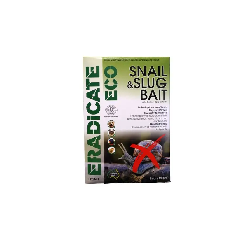 Eradicate Eco 1kg Snail & Slug Bait