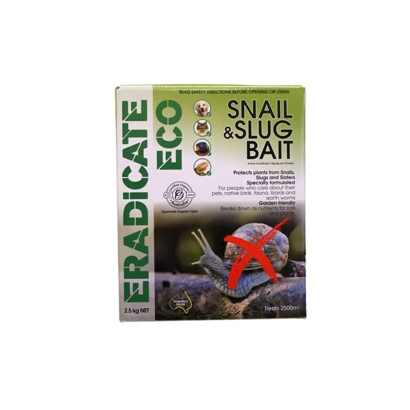 Eradicate Eco 2kg Snail & Slug Bait