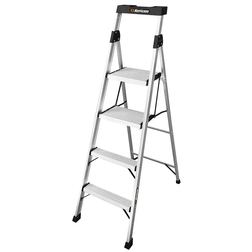 Hurricane™ Dual Platform 4 Step Ladder