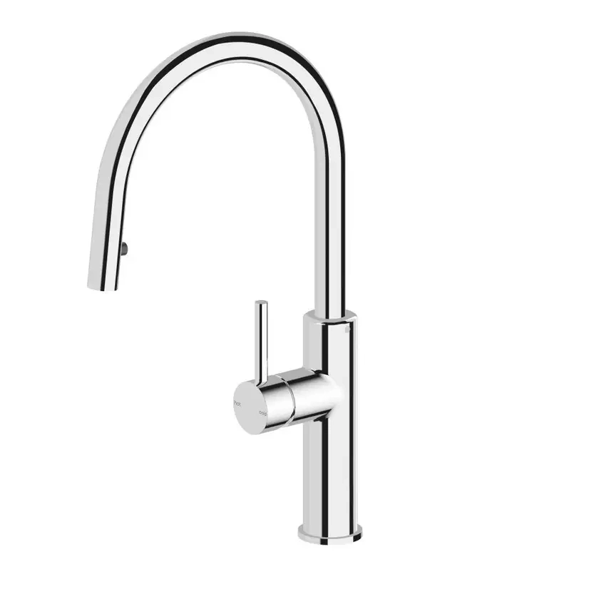 Interbath Vesi Gooseneck Pull Out Sink Mixer