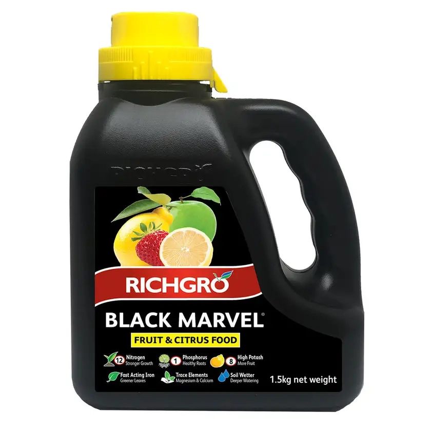 Richgro Black Marvel 1.5kg Plant Food - Fruit & Citrus