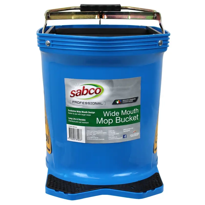 Sabco Wide Bucket 16L Blue