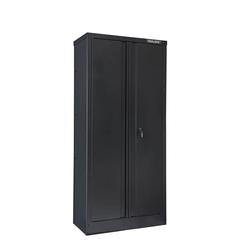 Trulock 2 Door Steel Cabinet - 760W x 380D x 1680Hmm Hammertone