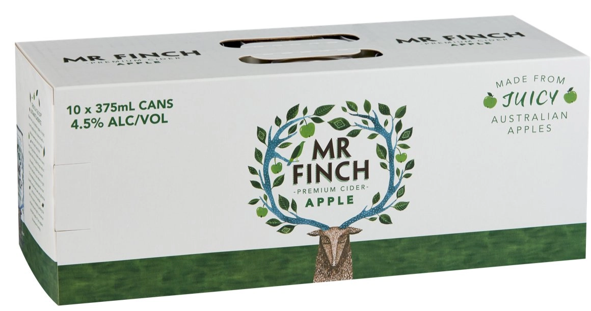 Mr Finch Apple Cider Cans 10x375ml