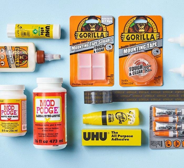 20% off Gloo, Mod Podge, Gorilla, Helmar and UHU