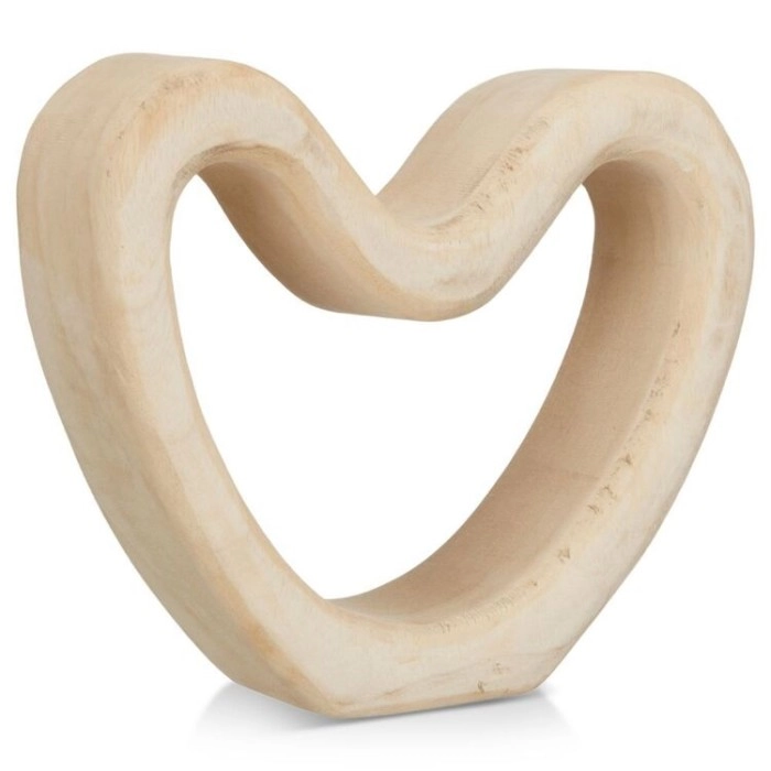 30% off NEW Bouclair Wood Heart