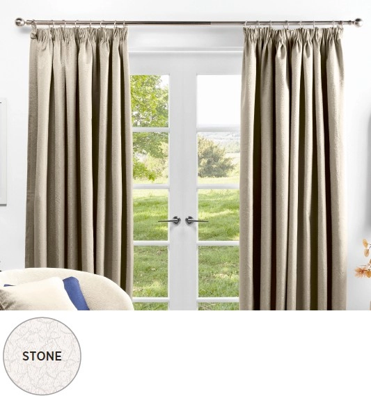 40% off Abbey Blockout Pencil Pleat Curtains